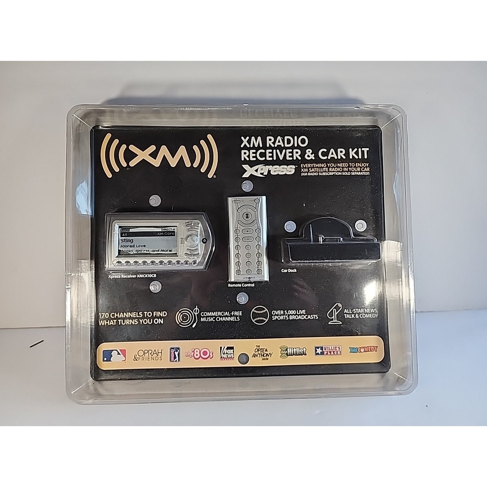 XM Radio Xpress Receiver‎ & Car Kit w/ Wireless Remote